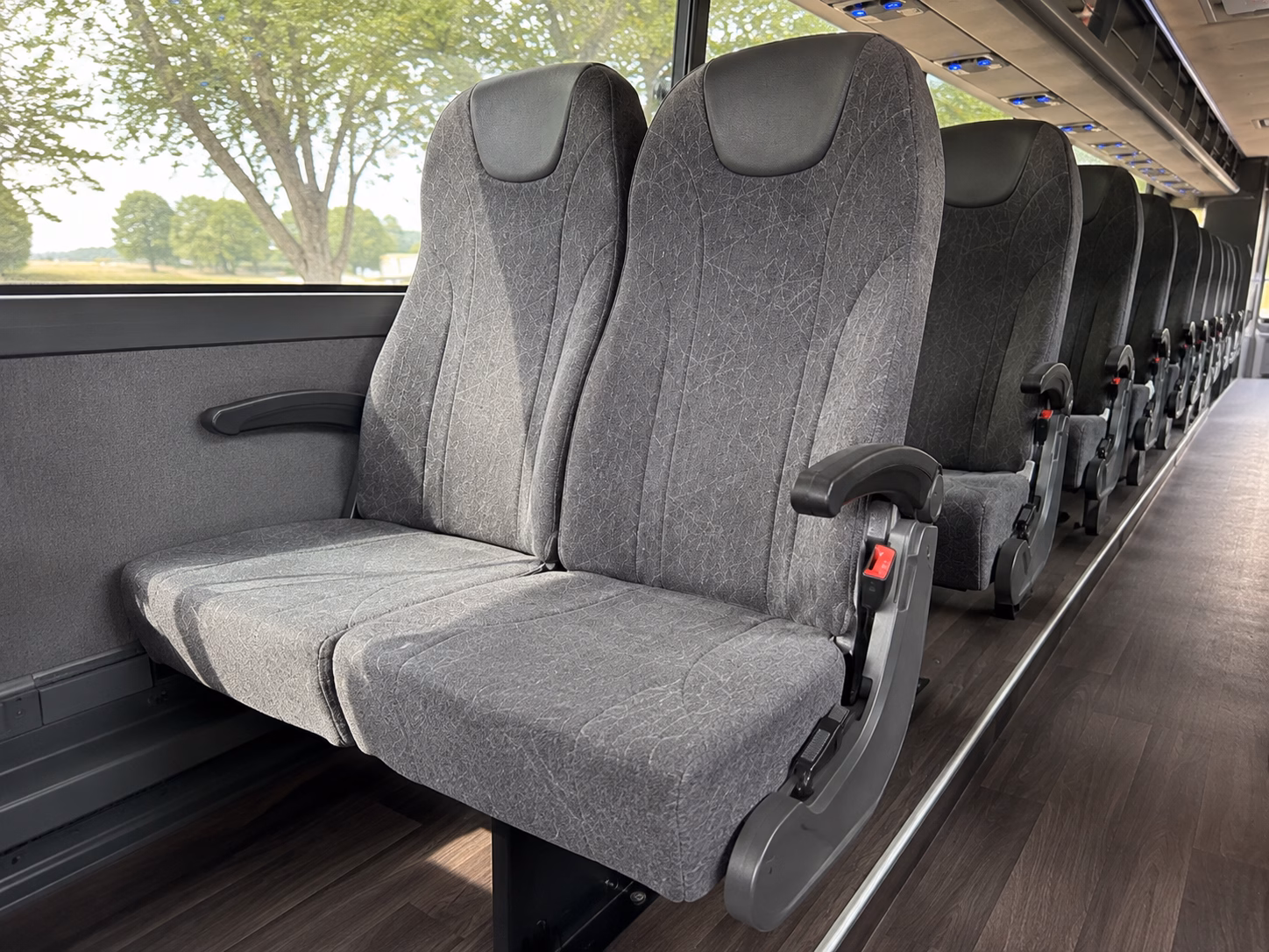 monterey park employee transportation onboard seating